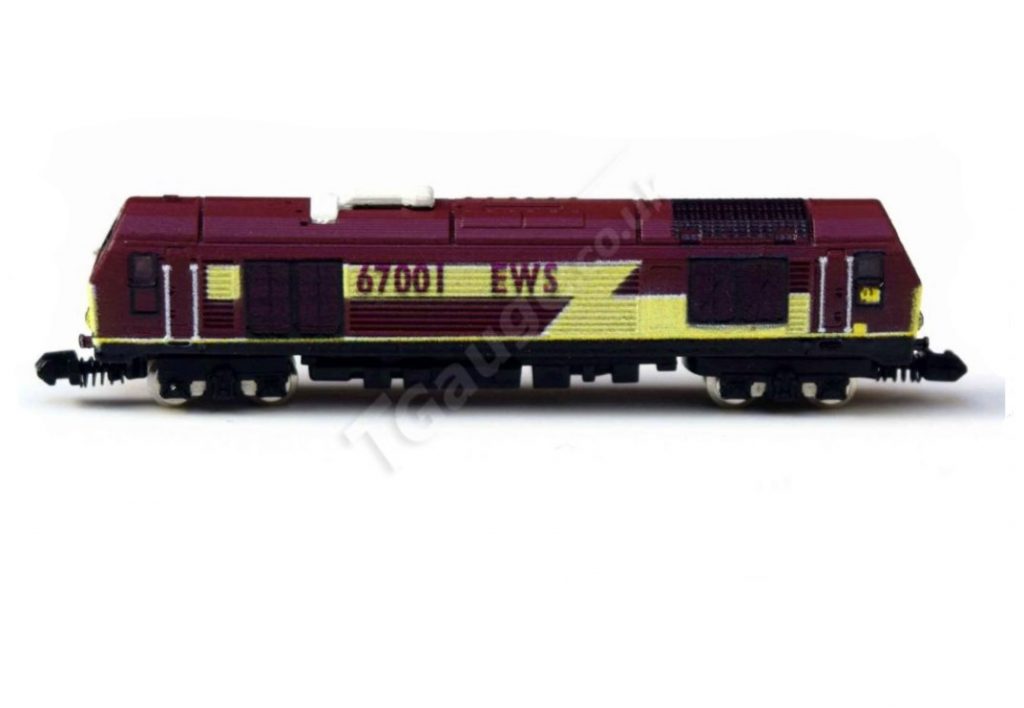 T Gauge BR Class 67 EWS Starter Train Set 1:450 Scale R-132/67 – VCSHobbies