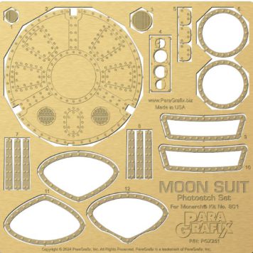 Paragrafix Moon Suit Photoetch Set PGX251