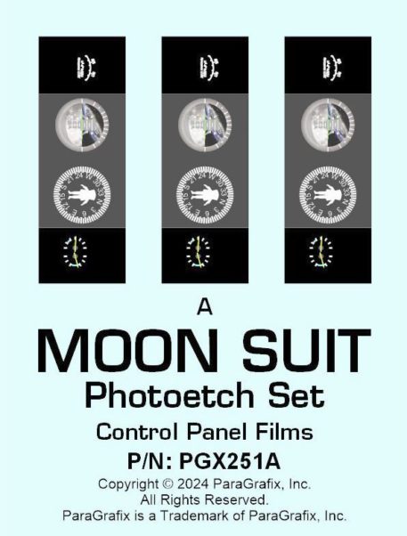 Paragrafix Moon Suit Photoetch Set PGX251 Panels